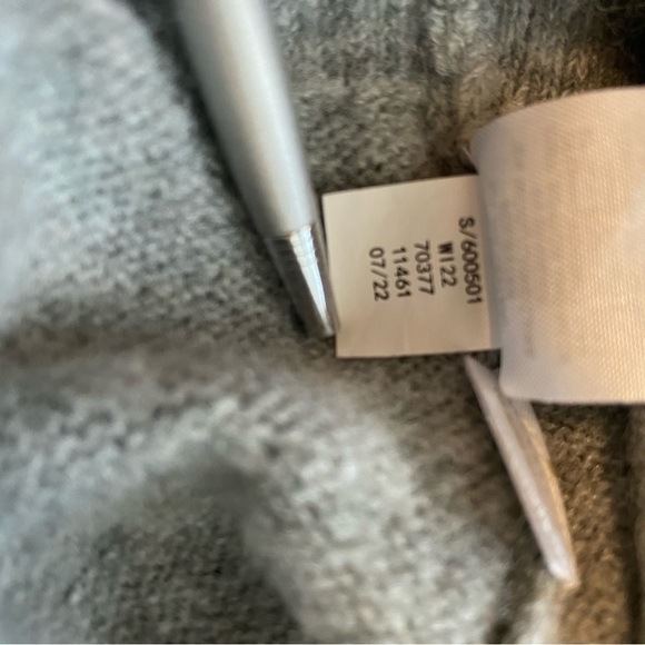 Loft Checkered Multicolored Geo Mock Neck Soft Knit Sweater Size XS - Picture 10 of 12